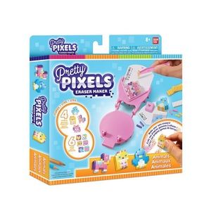 Brand New Pretty Pixels Bandai DIY Eraser Maker Cute Animals Pastel